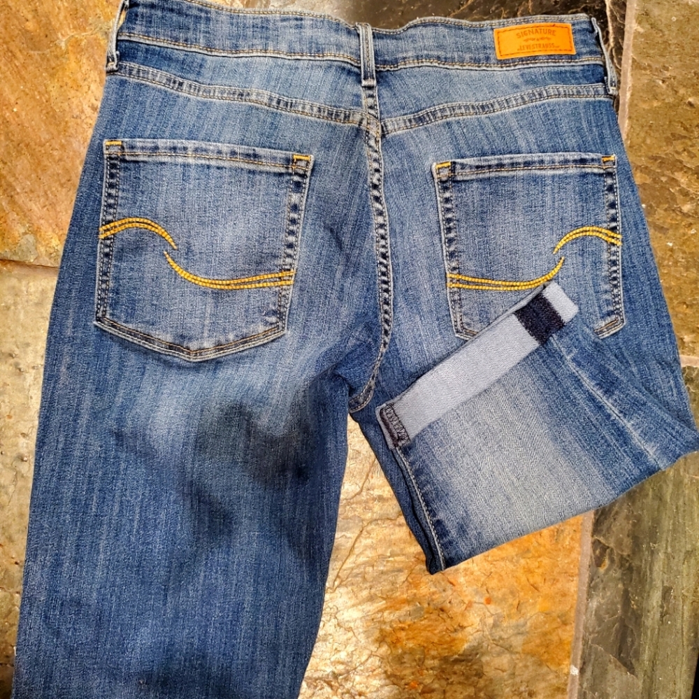 Levi's blue Jean shorts